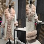 Капут од Алкатара и природно крзно лисица - Image 4